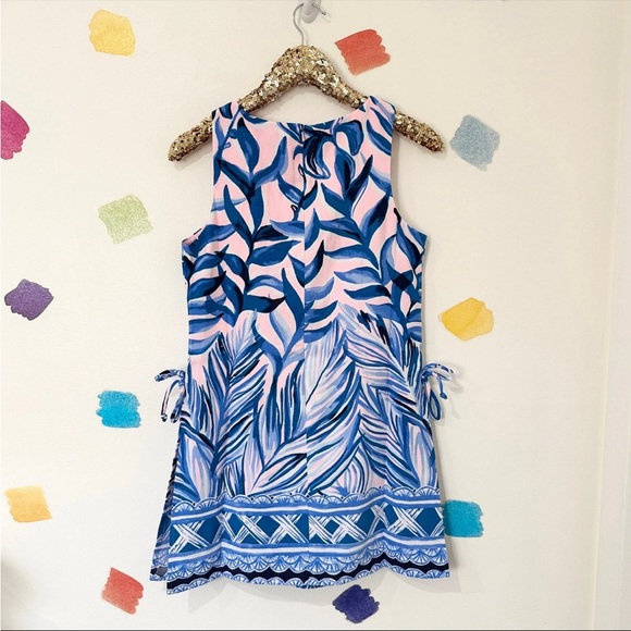 Lilly Pulitzer Blue Tropic Donna Romper 6- NWOT stunning! - Picture 3 of 4